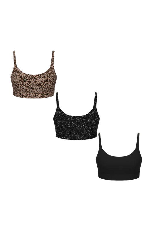 The One Of Each | Women's Boob Hammock™ Bralette 3 Pack