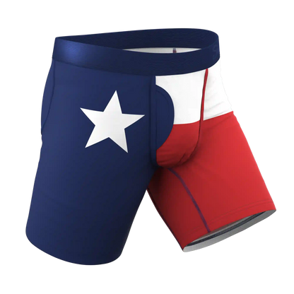 The First Rodeo | Texas Flag Ball Hammock® Boxer - Long Leg