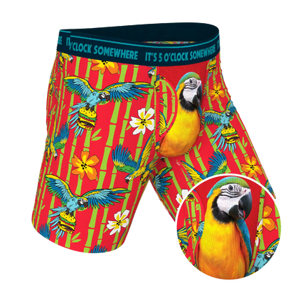 The Key West | Shinesty x Margaritaville® Ball Hammock® Boxer - Long Leg