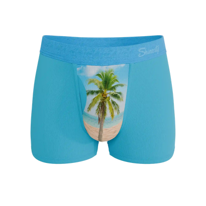 The Beach Please | Palm Tree Ball Hammock® Pouch Trunks Underwear
