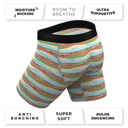The Trout Of The Blue | Trout Skin Ball Hammock® Boxer - Long Leg
