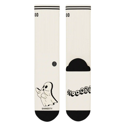 The Possessed Chest | Ghost Heel Hammock™ Crew Socks