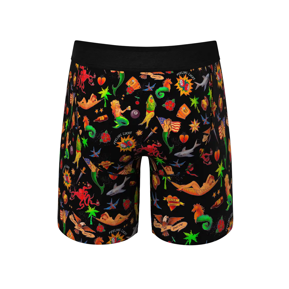 The Tight Ship | Sailor Tattoos Ball Hammock® Boxer - Long Leg