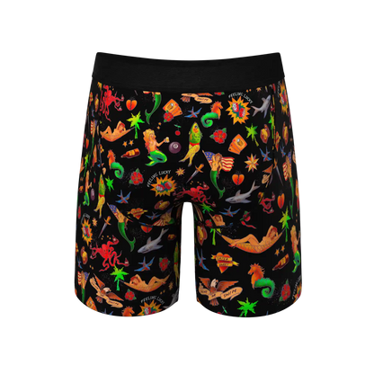 The Tight Ship | Sailor Tattoos Ball Hammock® Boxer - Long Leg