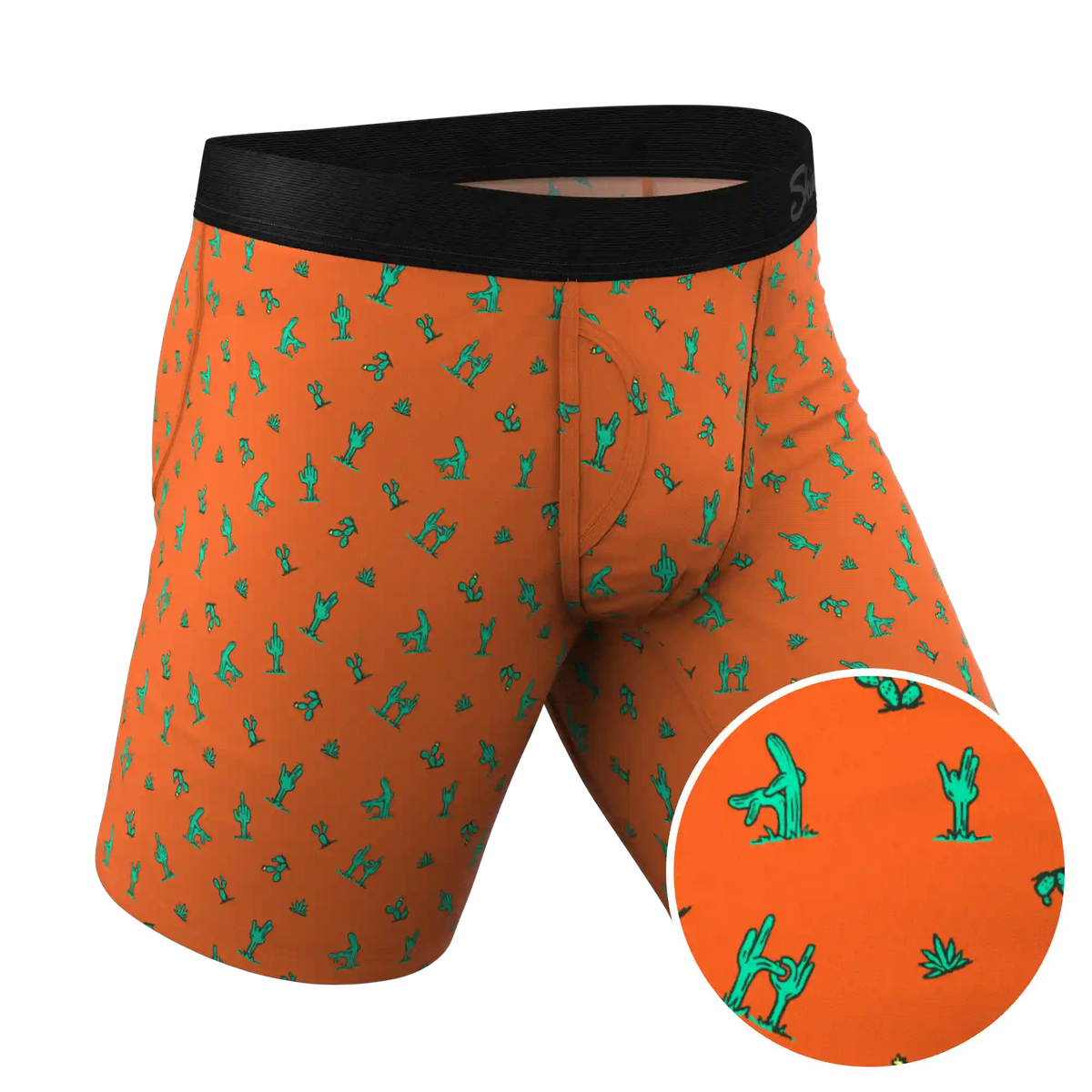 The Hokey Pokey | Cactus Ball Hammock® Boxer - Long Leg