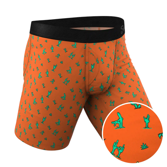 The Hokey Pokey | Cactus Ball Hammock® Boxer - Long Leg