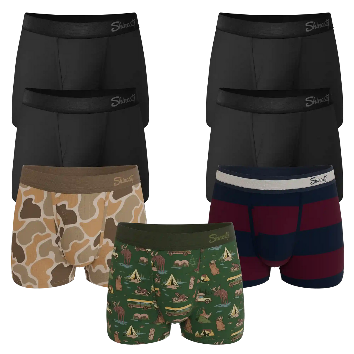 The Great Outdoors | Ball Hammock® Pouch Trunks Underwear 7 Pack
