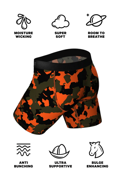 The Bambi Bunchers | Deer Father Son Long Ball Hammock® Pouch Underwear With Fly 2 Pack
