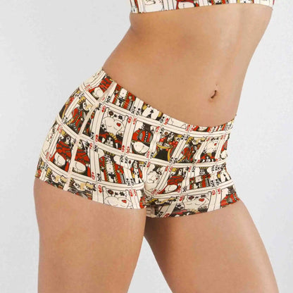 The Bottomless Blackjack | Vintage Playing Cards Modal Boyshort Underwear