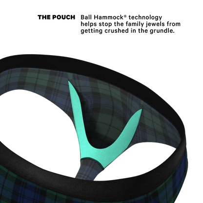The Black Watch | Tartan Plaid Ball Hammock® Pouch Underwear Briefs
