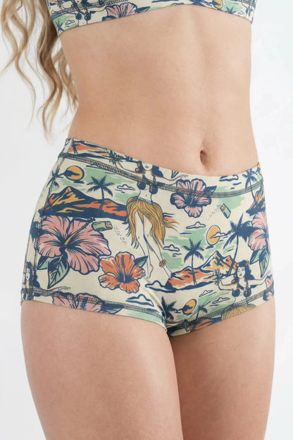 The Come Monday | Shinesty x Margaritaville® Modal Boyshort Underwear