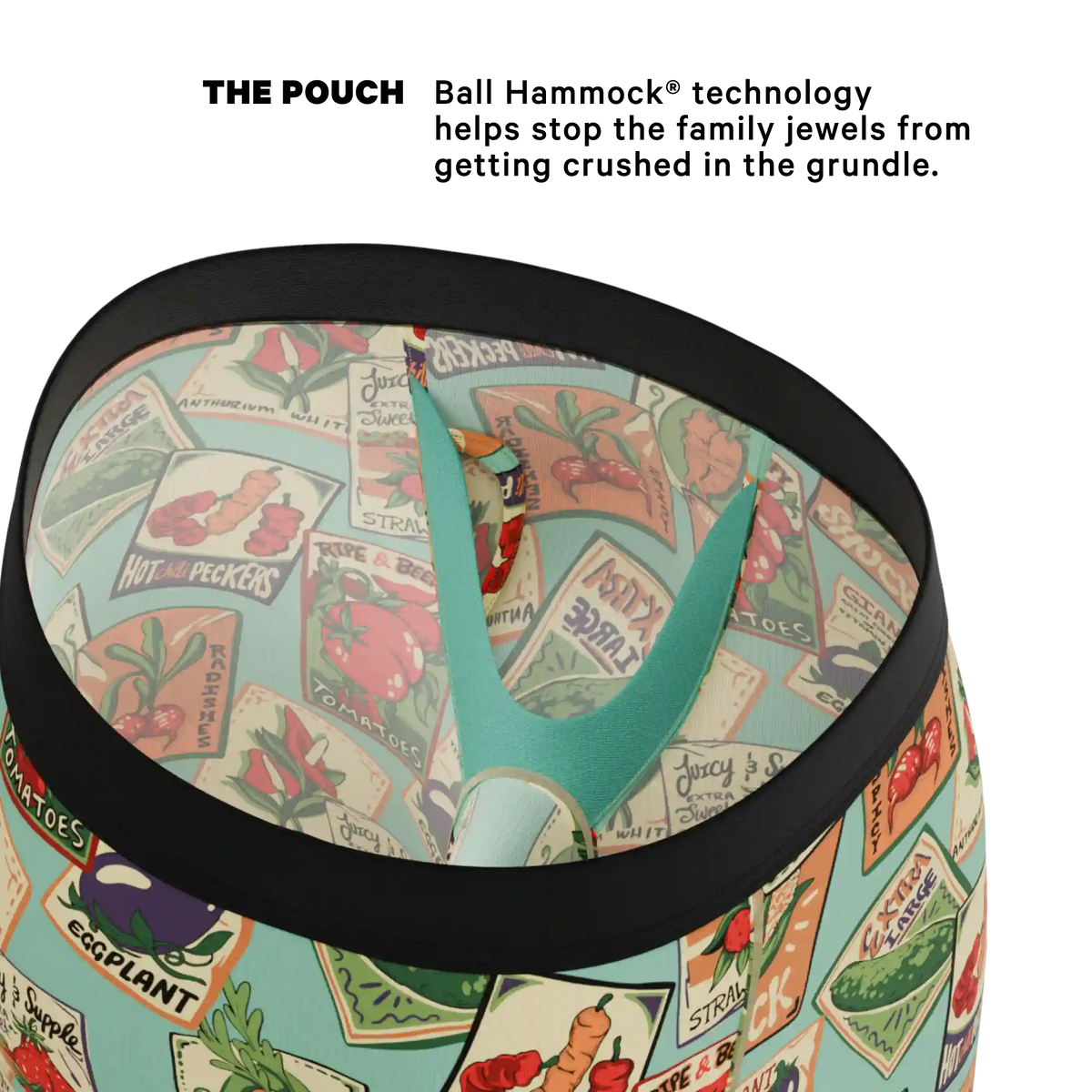 The Need For Seed | Seed Packet Ball Hammock® Boxer - Long Leg