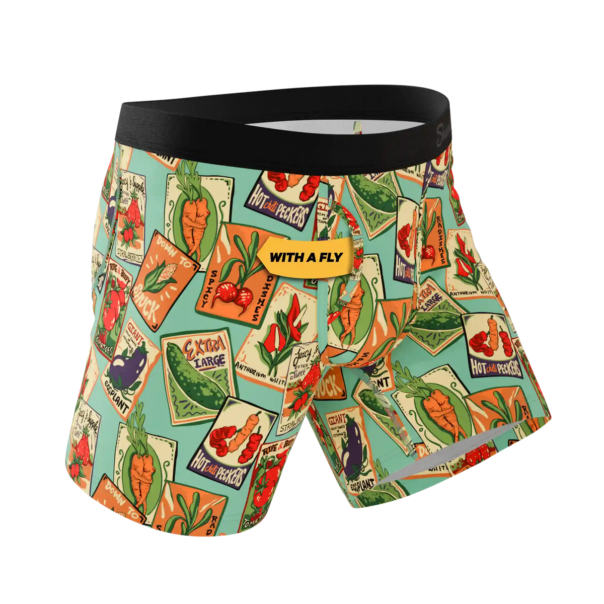 The Need For Seed | Seed Packet Ball Hammock® Pouch Underwear With Fly