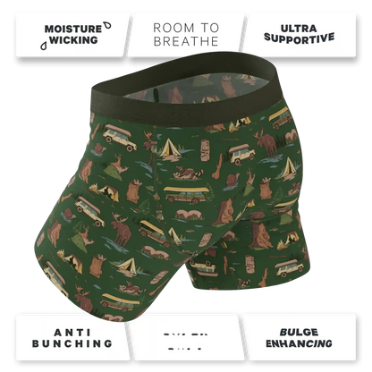 The Hide and Hunt | Ball Hammock® Pouch Boxer Briefs with Fly 5 Pack