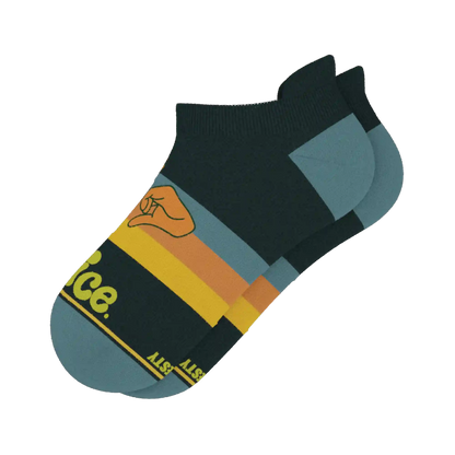 The Wine Dine & 69 | Route 69 Heel Hammock™ Ankle Socks