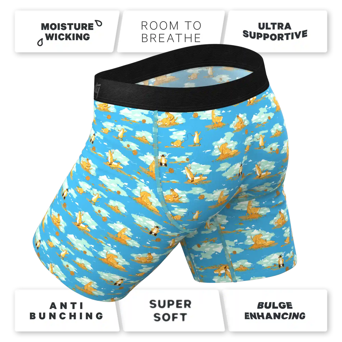 The Brokeback Mounted | Prairie Dog Ball Hammock® Boxer - Long Leg