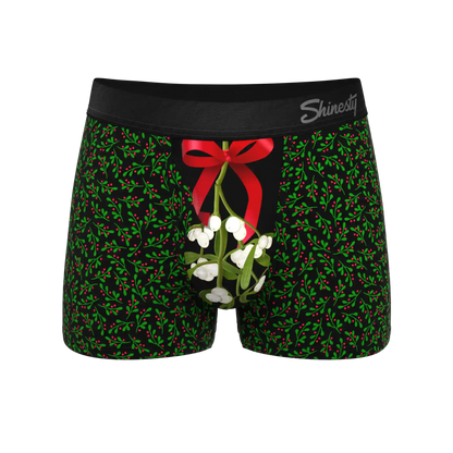 The Kiss Me There | Mistletoe Ball Hammock® Pouch Trunks Underwear