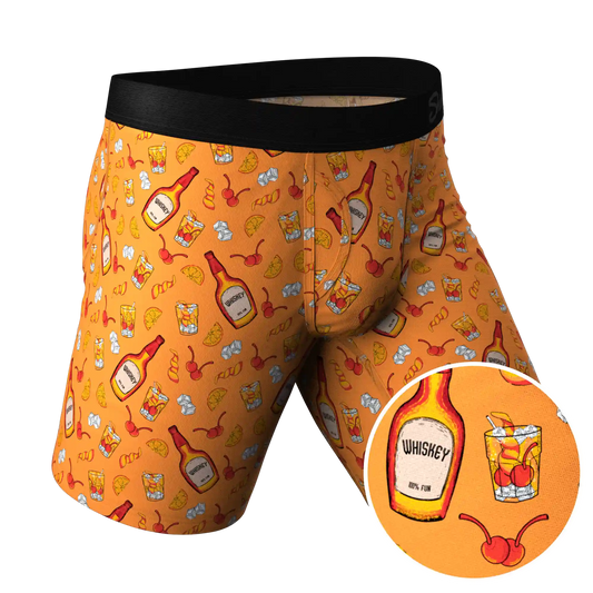 The Old Fashioned | Whiskey Ball Hammock® Boxer - Long Leg