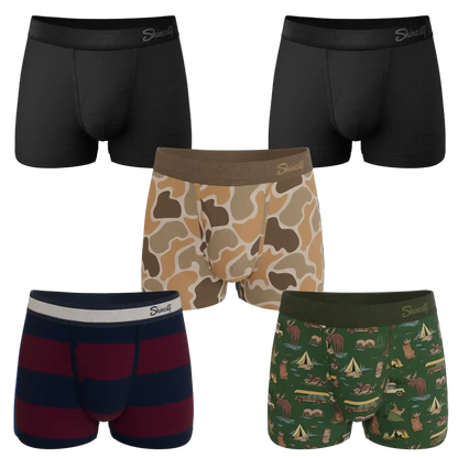 The Hide and Hunt | Ball Hammock® Pouch Trunks Underwear 5 Pack