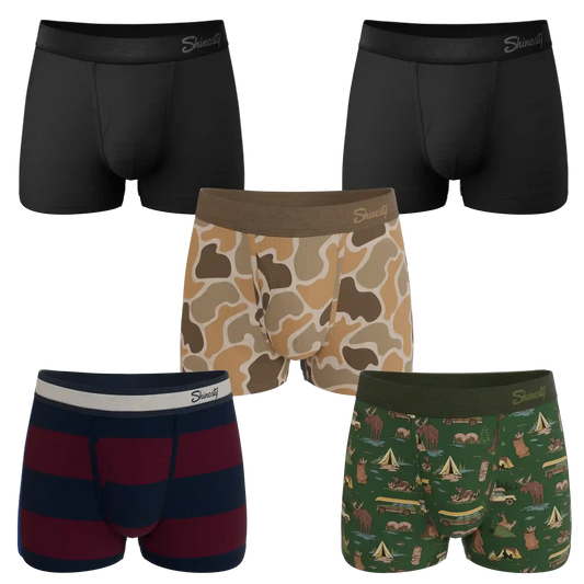 The Hide and Hunt | Ball Hammock® Pouch Trunks Underwear 5 Pack