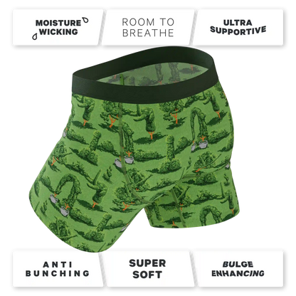 The Full Bush Bush Club | Naughty Landscaping Ball Hammock® Pouch Underwear With Fly