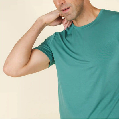 The Curacao | Teal SleepDeep™ Men’s Pajama Shirt