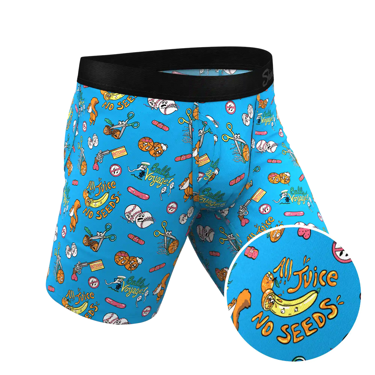 The Balls Voyage | Vasectomy Ball Hammock® Boxer - Long Leg