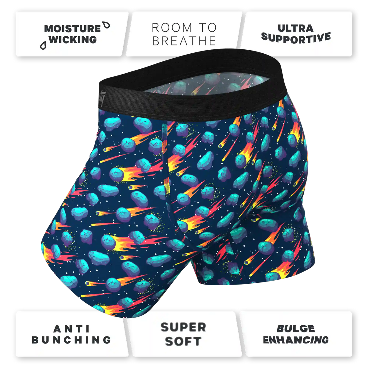 The Meateorite | Asteroid Ball Hammock® Pouch Underwear With Fly