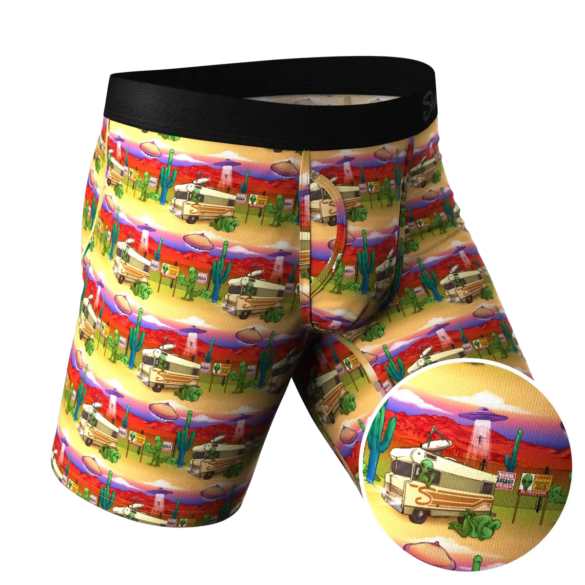 The Close Encounter | Alien Ball Hammock® Boxer - Long Leg