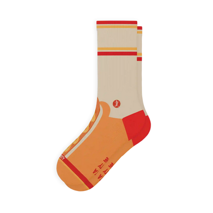 The Dog On Dog | Shinesty x Wienerschnitzel Heel Hammock™ Crew Socks