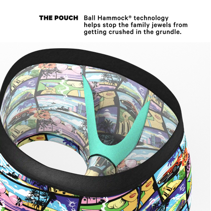 The Gas Pedal | Pop Art Ball Hammock® Pouch Trunks Underwear