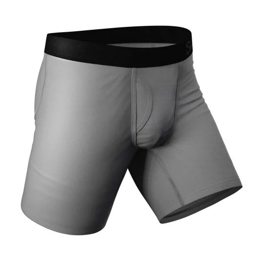 The 50 Shades | Grey Ball Hammock® Boxer - Long Leg