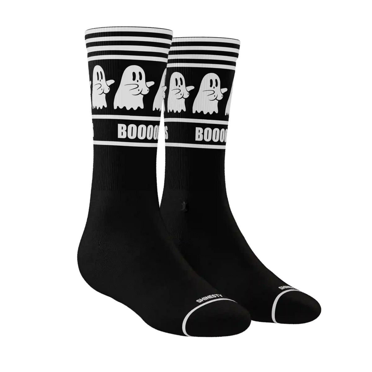 The Ghoul Next Door | Busty Ghost Heel Hammock™ Crew Socks