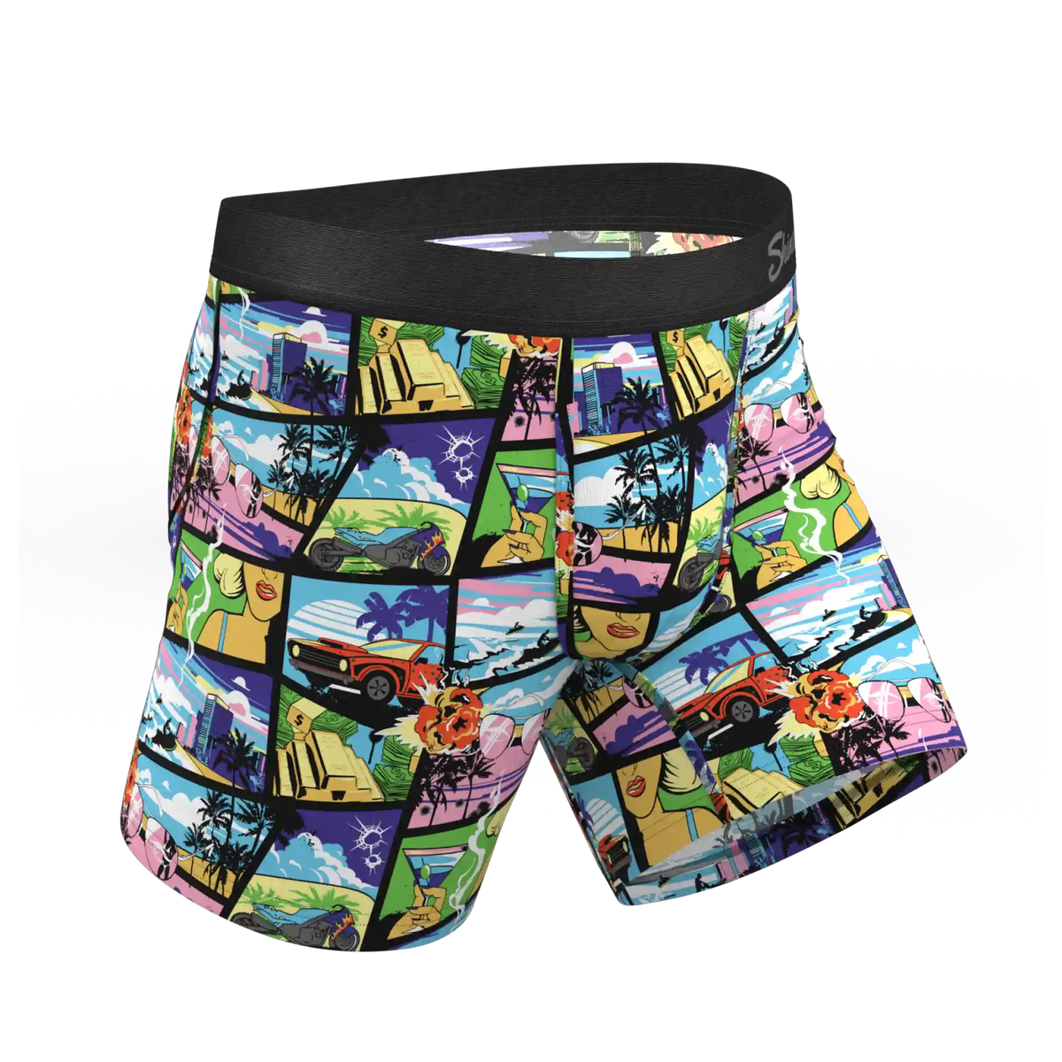 The Gas Pedal | Pop Art Ball Hammock® Pouch Underwear