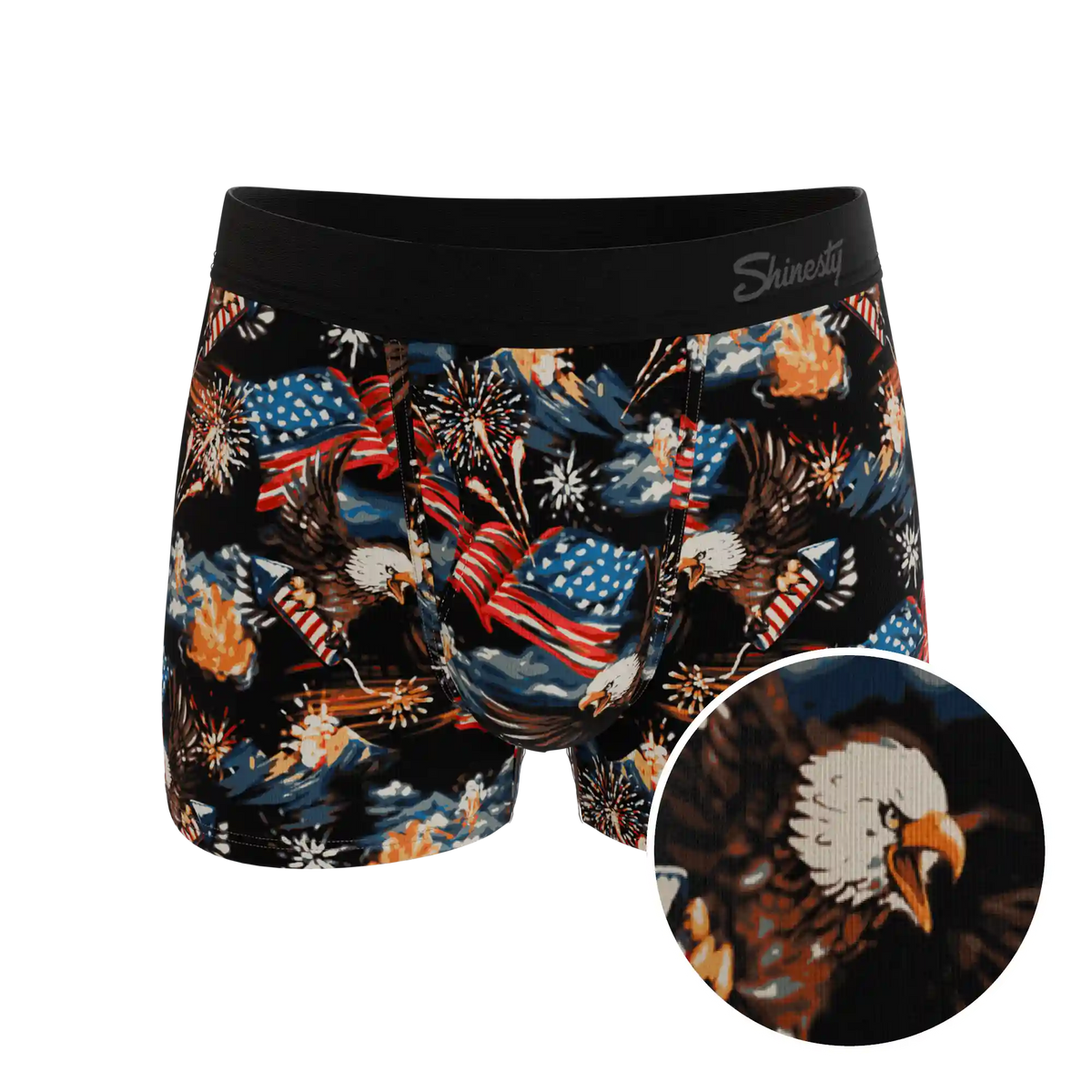 The Declaration | Americana Eagles Ball Hammock® Pouch Trunks Underwear
