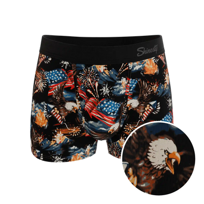 The Declaration | Americana Eagles Ball Hammock® Pouch Trunks Underwear