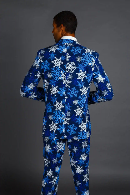 The Young Frosty | Snowflake Ugly Christmas Suit