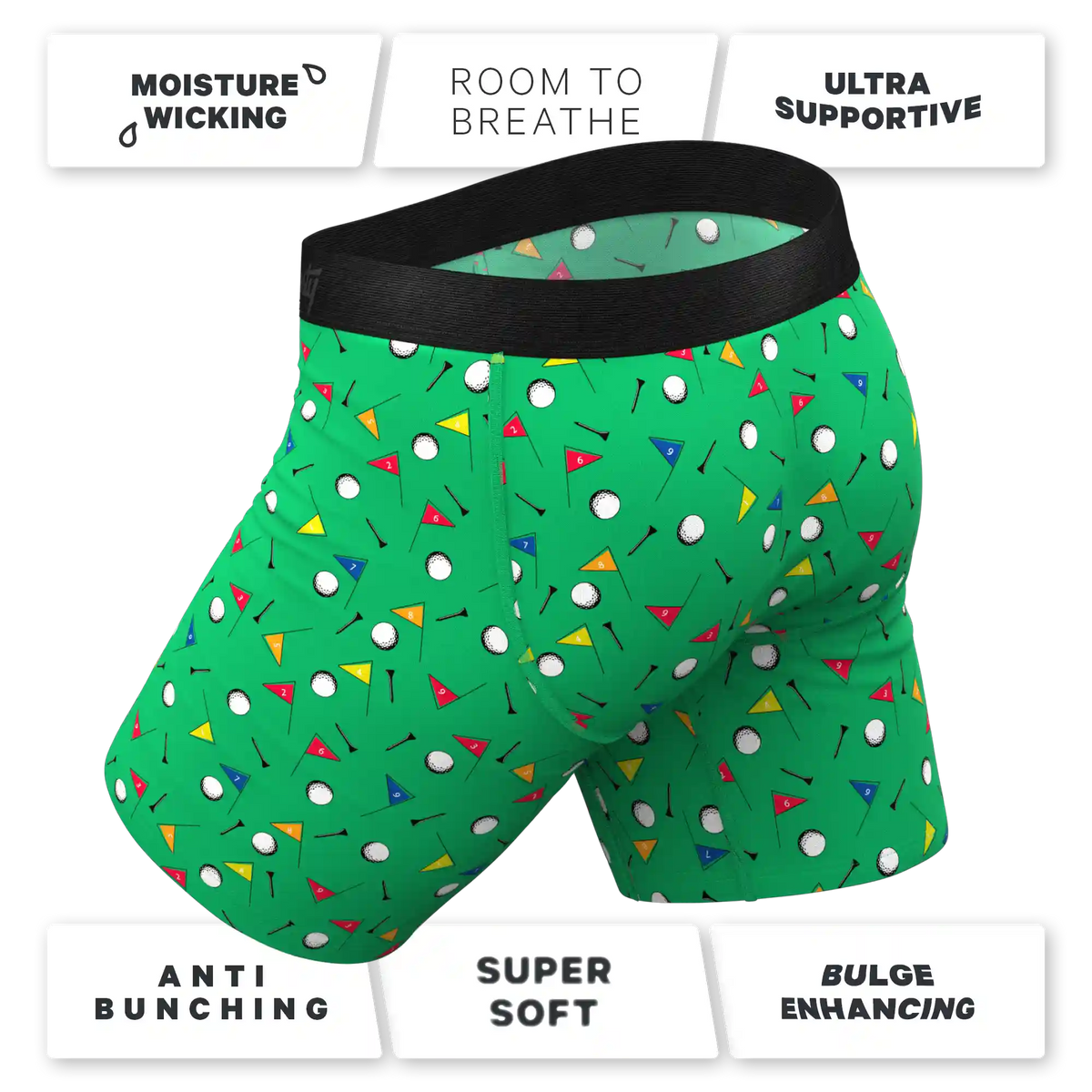 The Front Nine | Golf Ball Ball Hammock® Boxer - Long Leg
