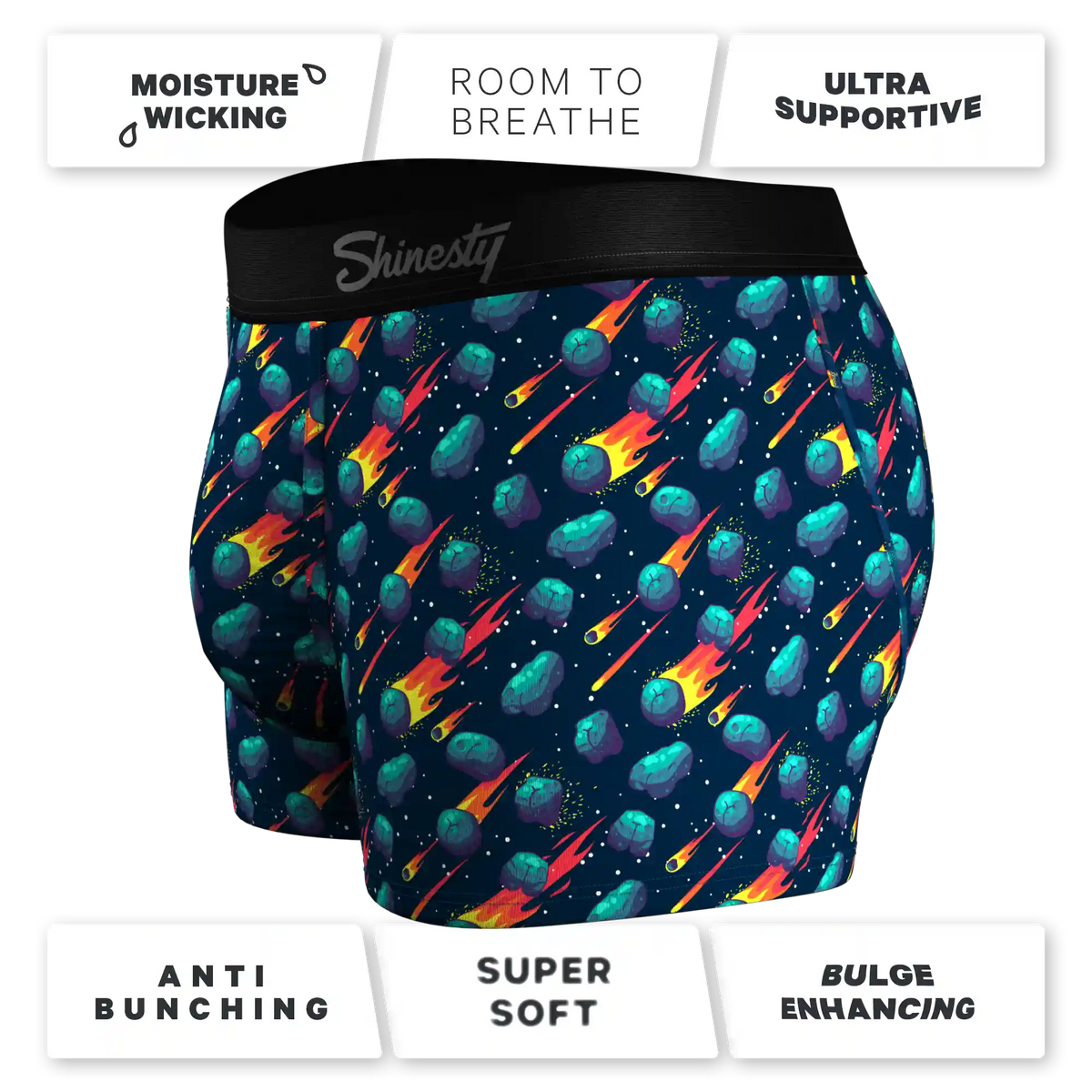 The Meateorite | Asteroid Ball Hammock® Pouch Trunks Underwear