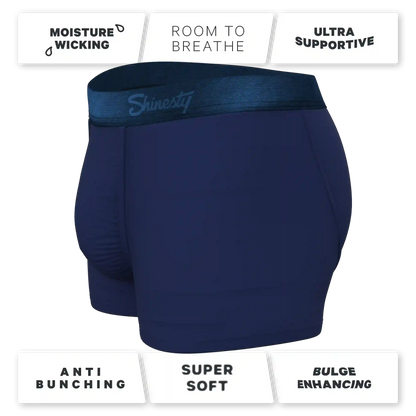 The Navy Jones | Tonal Navy Ball Hammock® Pouch Trunks Underwear