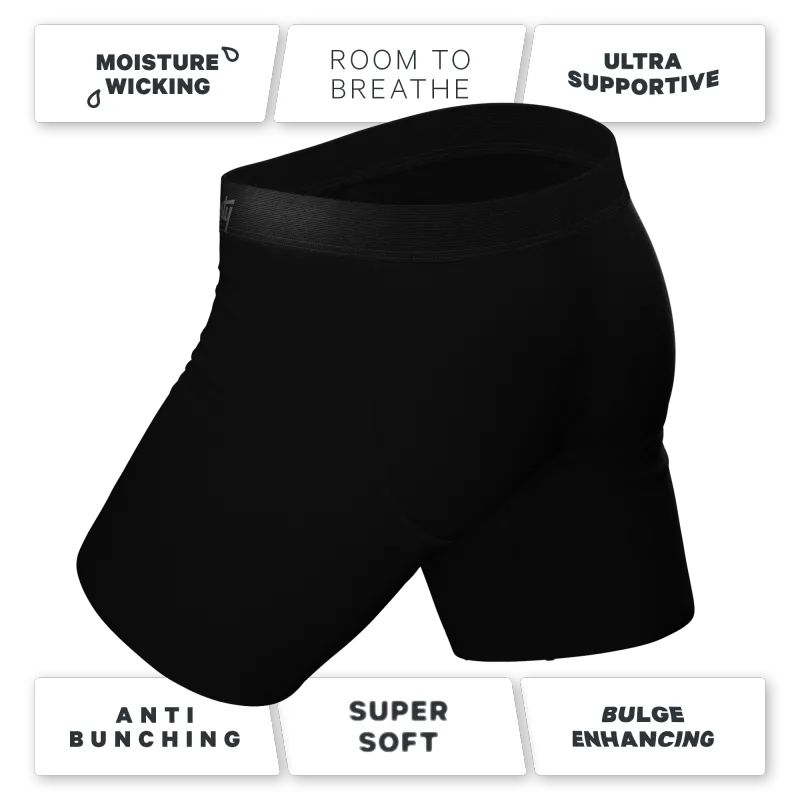 The 5 Solids | Long Leg Ball Hammock® Pouch Underwear With Fly 5 Pack