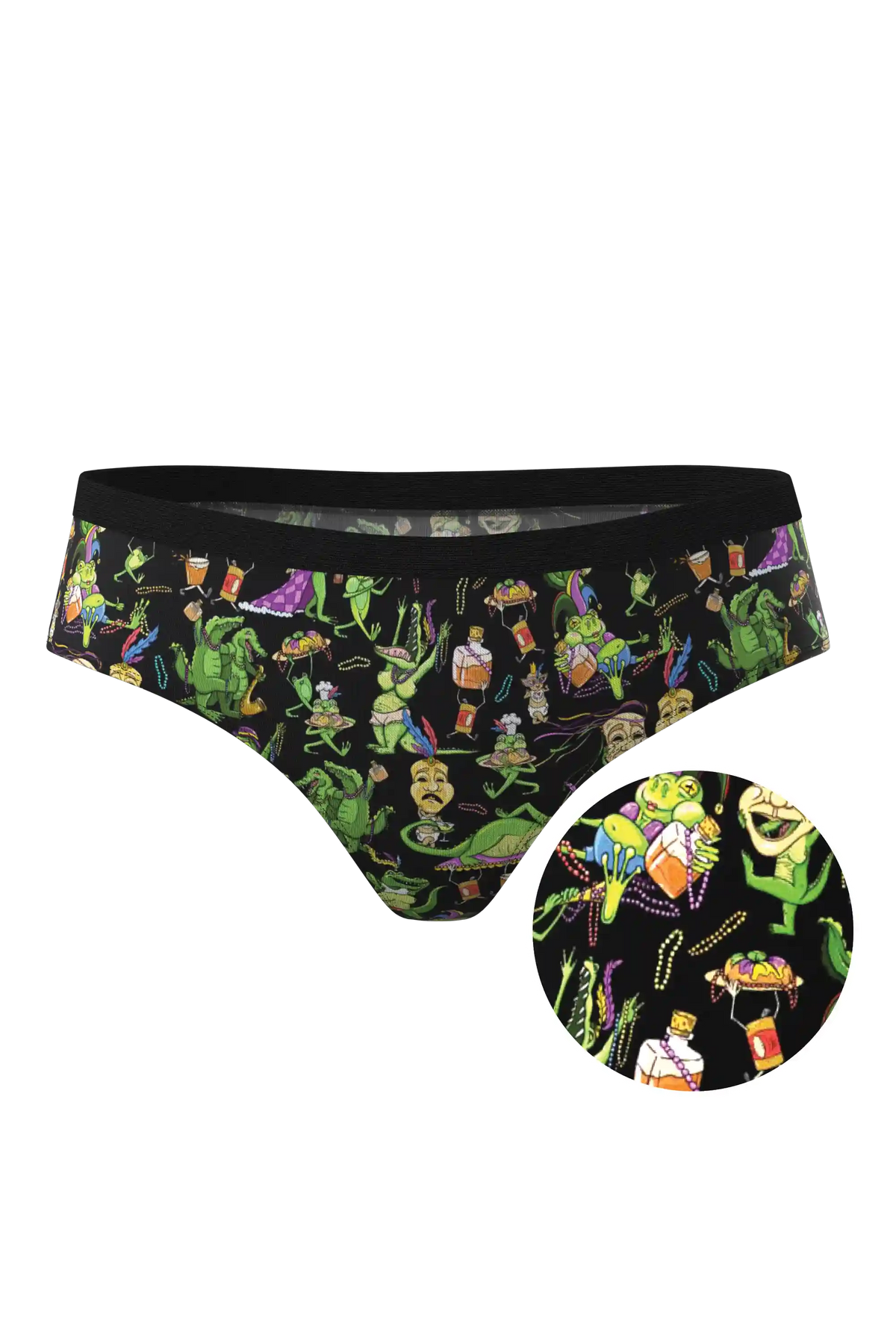 The Bead Hound | Mardi Gras Cheeky Underwear