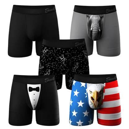 The Ultra Cores Mix | Ball Hammock® Boxer Brief 5 Pack