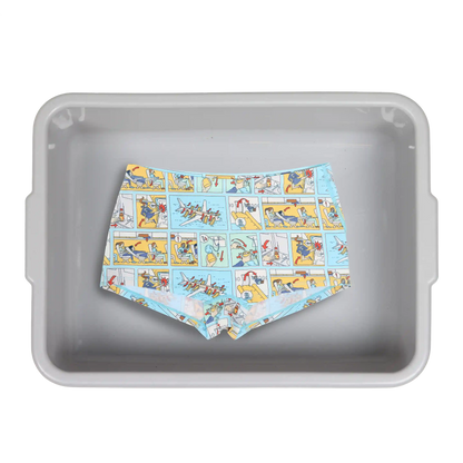 The Improper Protocol | Airplane Pamphlet Modal Boyshort Underwear