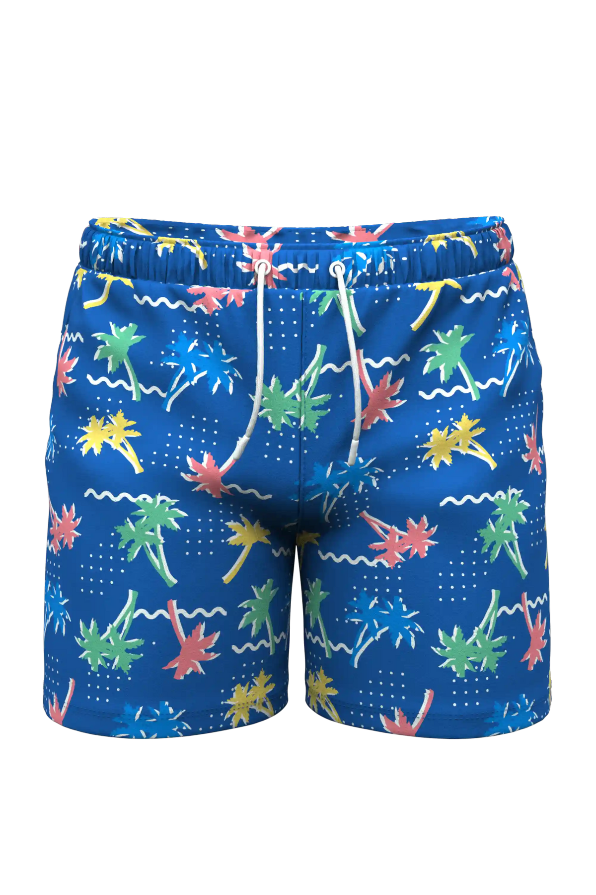 The SPF 69 | Retro Tropical  Ball Hammock® Pouch 5" Swim Trunks