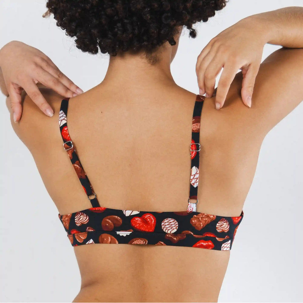 The Bonbons | Naughty Chocolate Boob Hammock™ Triangle Bralette