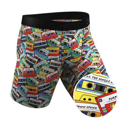 The Mixtape | Cassette Tapes Ball Hammock® Boxer - Long Leg
