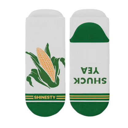 The Shuck Yea | Corn Heel Hammock™ Ankle Socks