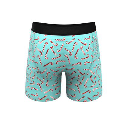 The Peppermint Pimp Canes | Candy Cane Ball Hammock® Pouch Underwear With Fly