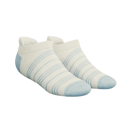The College Ruled | Stripe Heel Hammock™ Ankle Socks